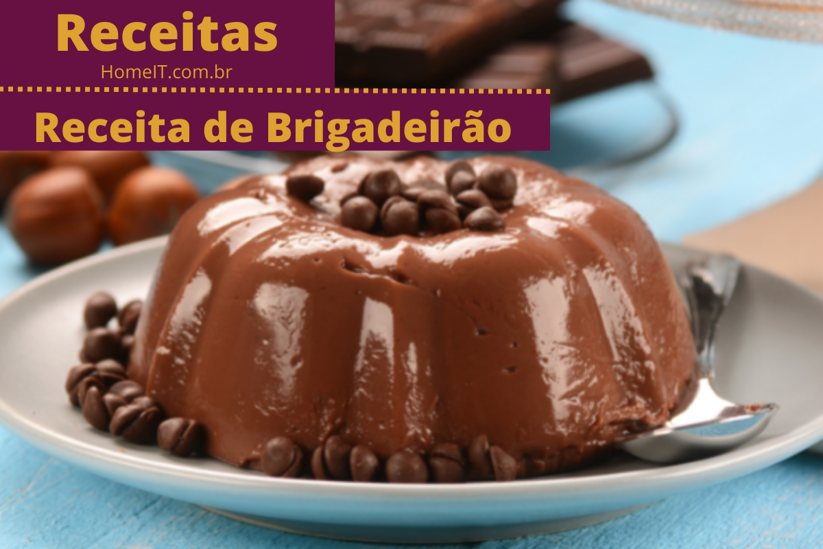 Receita de Brigadeirão