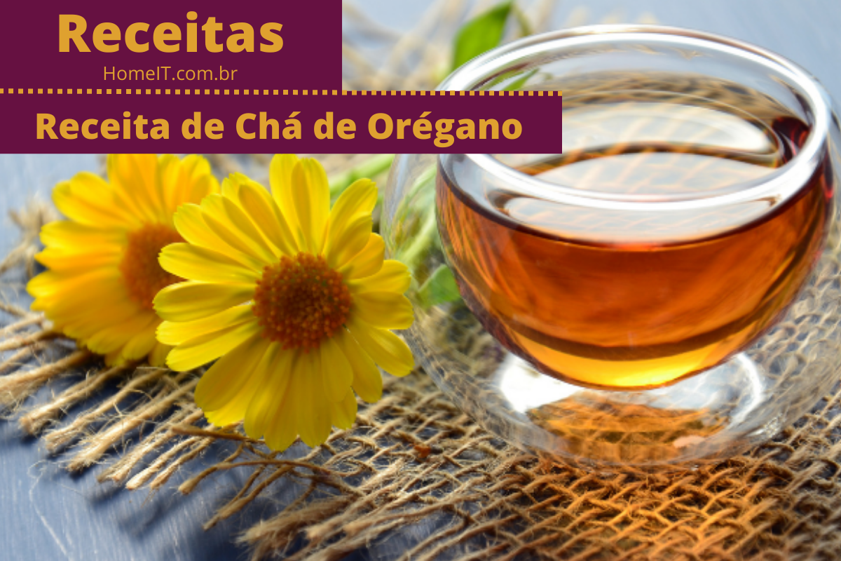 Receita de Chá de Orégano