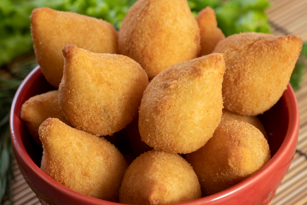 Receita de Coxinha de Mandioca