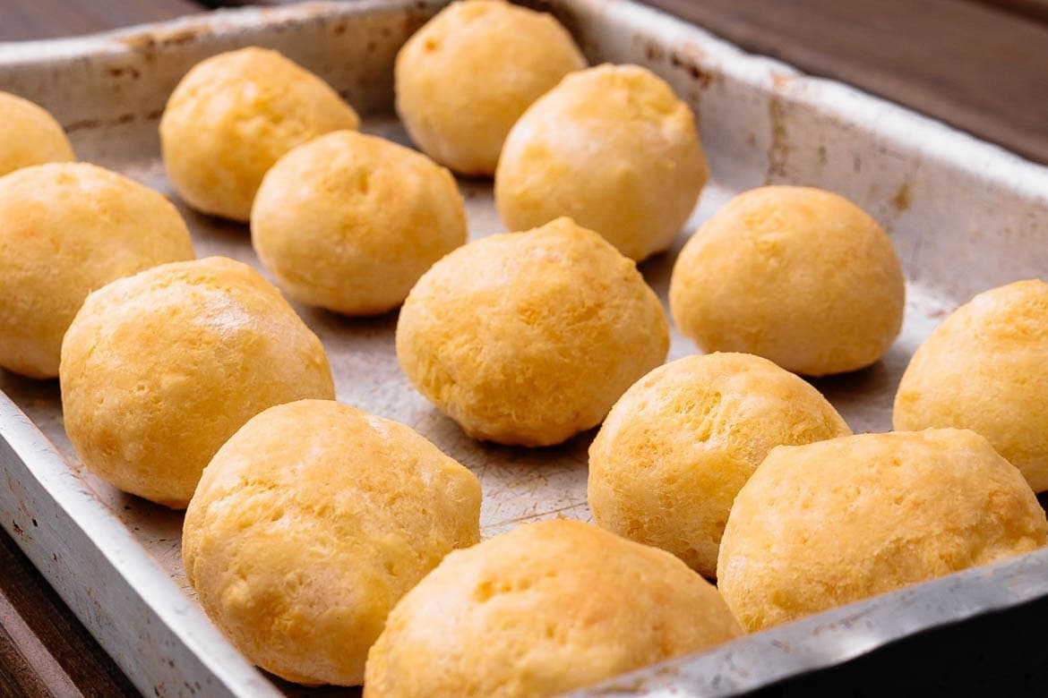 Receita de Pão de Queijo