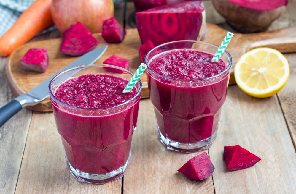 Receita de Suco de Beterraba com Limão