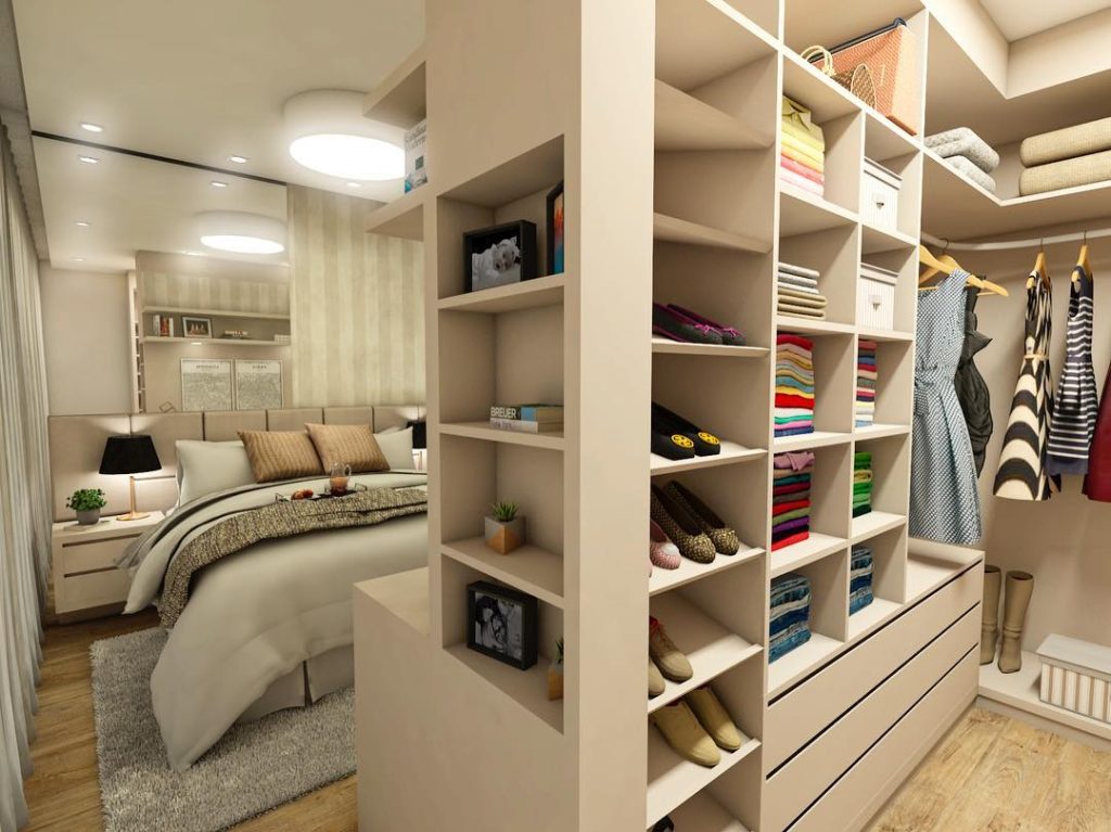 5 vantagens de ter um closet em seu quarto; a 3º me ajudou a tomar logo uma decisão