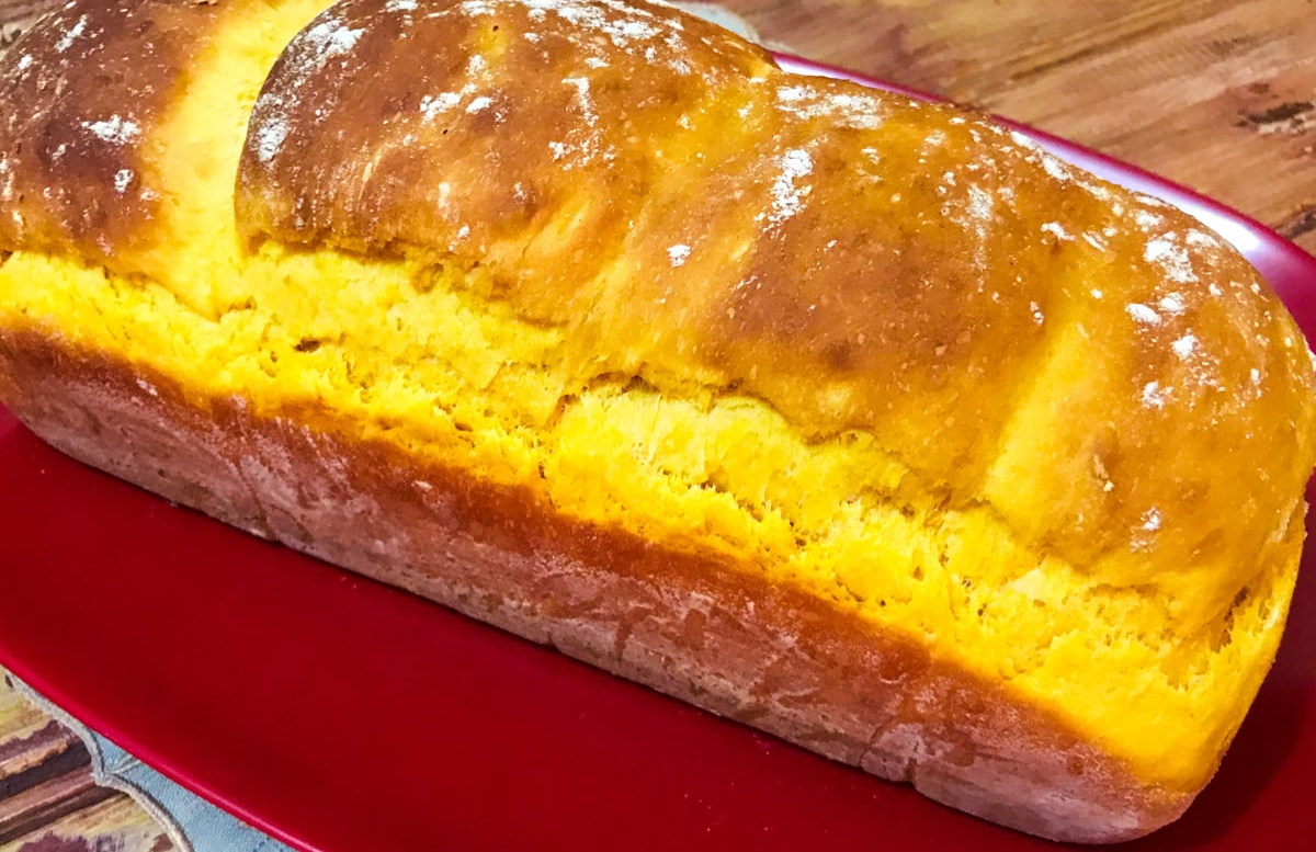 Receita de Pão de Abóbora super fácil, fofinha e rapidinha de fazer