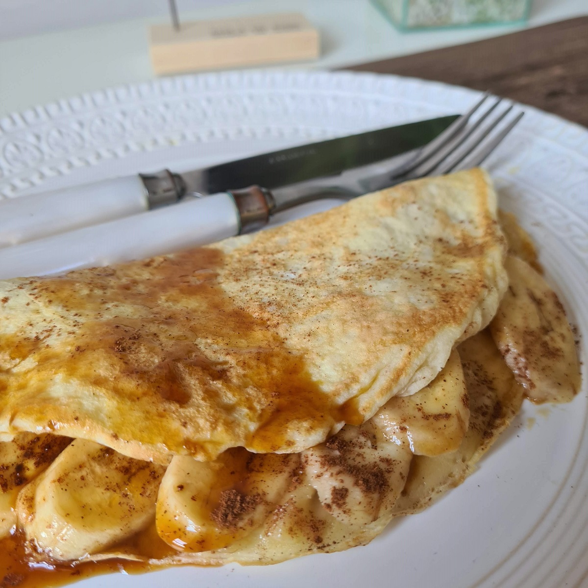 Receita de Crepe de Banana