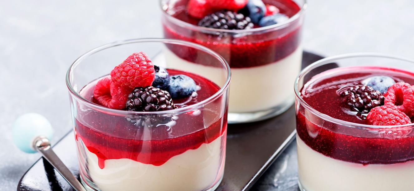 Receita de Panna Cotta