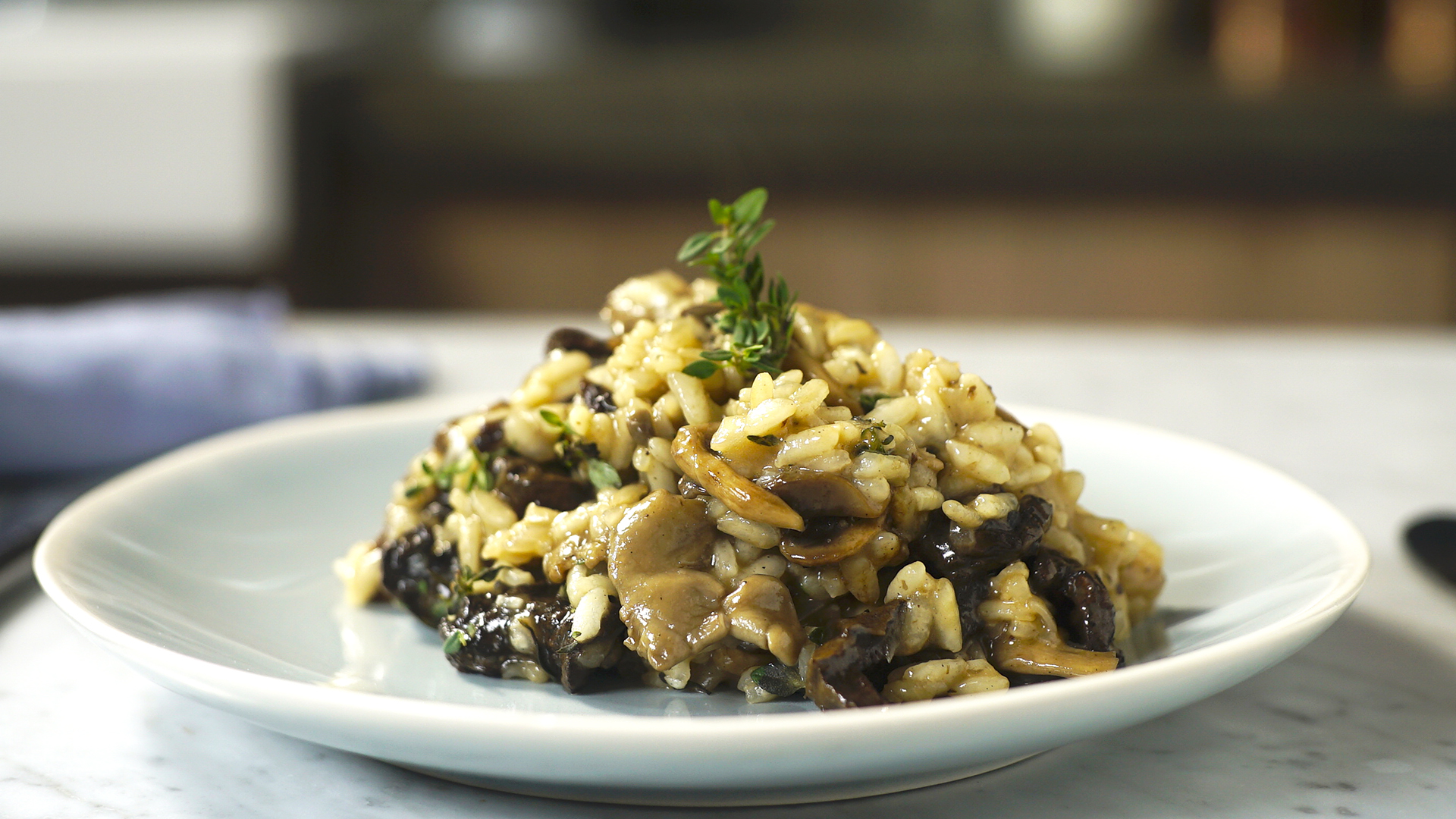 Receita de Risoto de Funghi, que fica super cremosa e é fácil e rápida de fazer para o fim de semana