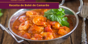 Receita de Bobó de Camarão