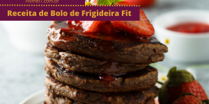 Receita de Bolo de Frigideira Fit