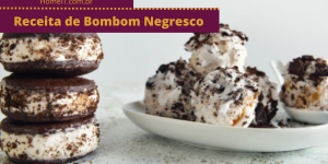 Receita de Bombom Negresco