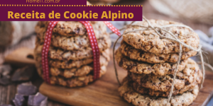 Receita de Cookie Alpino