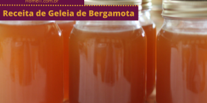 Receita de Geleia de Bergamota