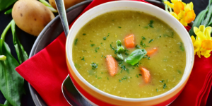 Receita de Caldo Verde com Calabresa e Bacon