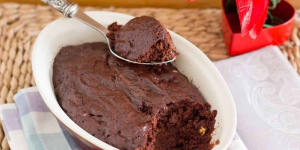 Receita de Brownie de Micro-ondas