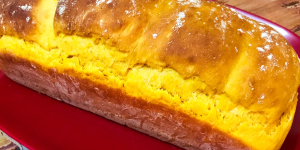 Receita de Pão de Abóbora super fácil, fofinha e rapidinha de fazer