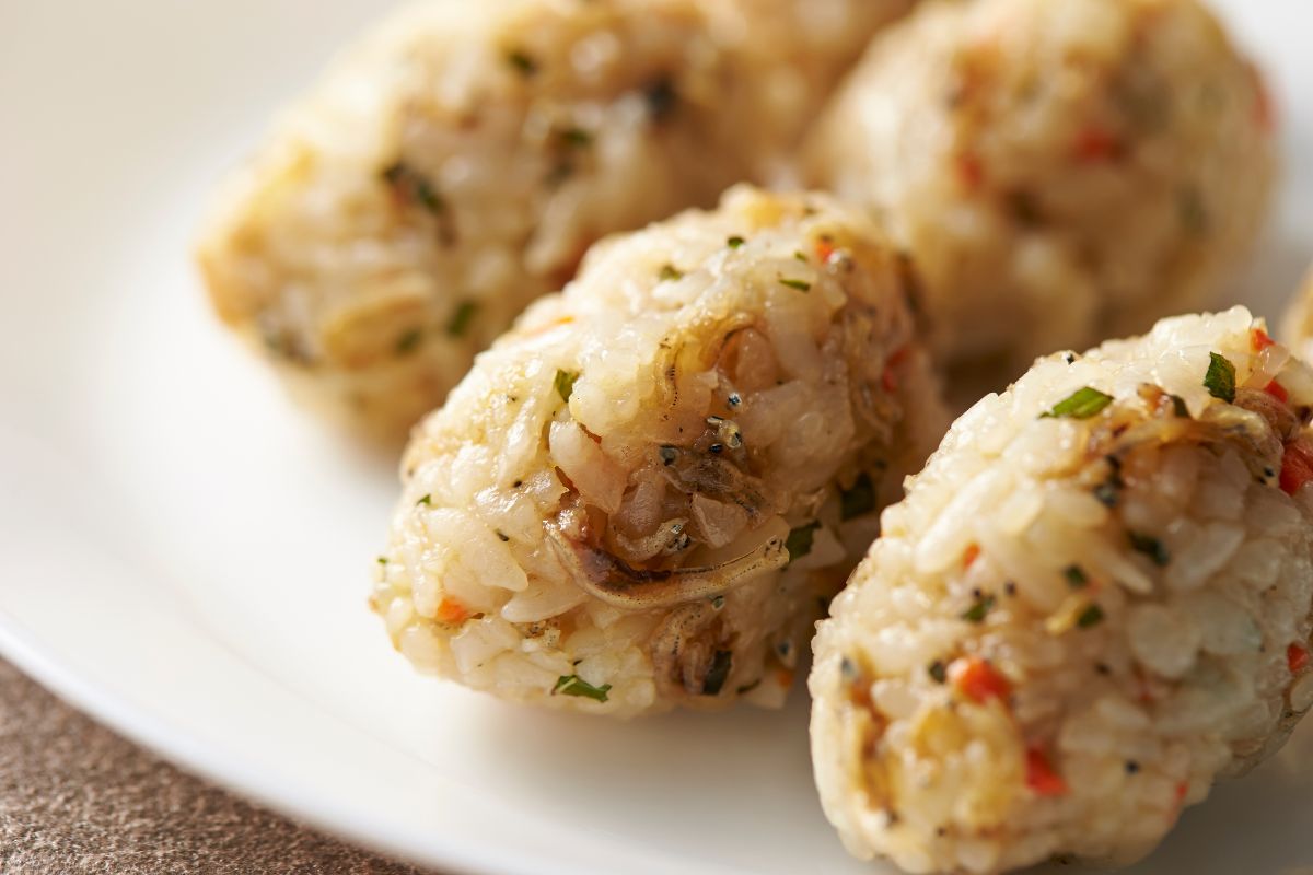 bolinho de arroz receitas air fryer