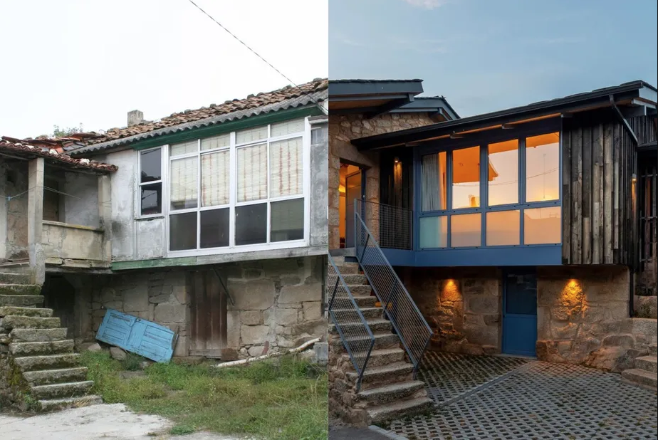 IMPRESSIONANTE! Casa de pedra abandonada recebe reforma e fica um espetáculo. Veja o antes e depois