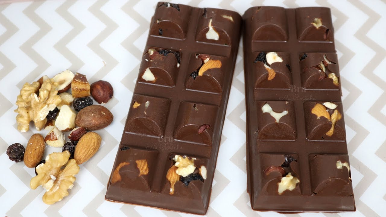 Receita de Tablete de Chocolate, versão caseira para não gastar mais no mercado e ter uma sobremesa fantástica