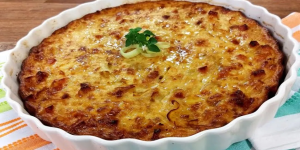 Receita de Gratinado de Alho-Poró, uma opção DELICIOSA para acompanhar as principais refeições