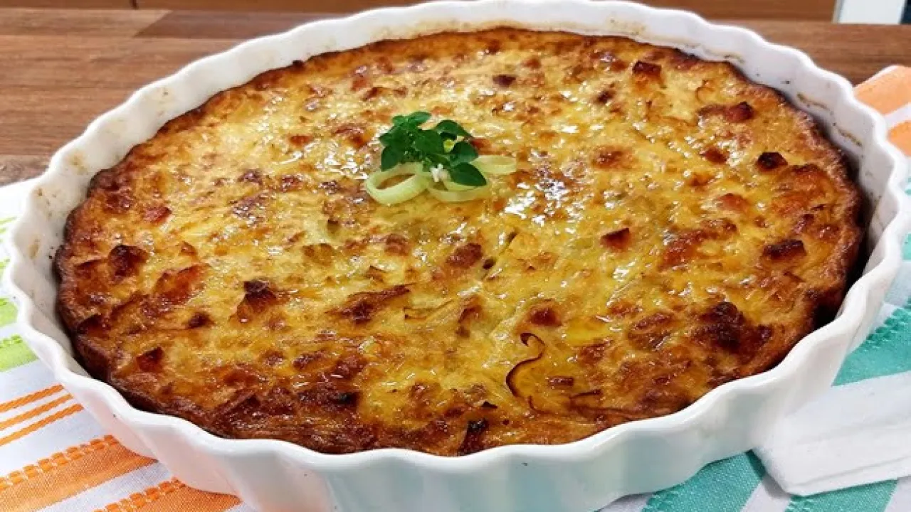 Receita de Gratinado de Alho-Poró, uma opção DELICIOSA para acompanhar as principais refeições