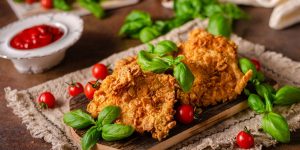 receitas na air fryer frango cornflakes