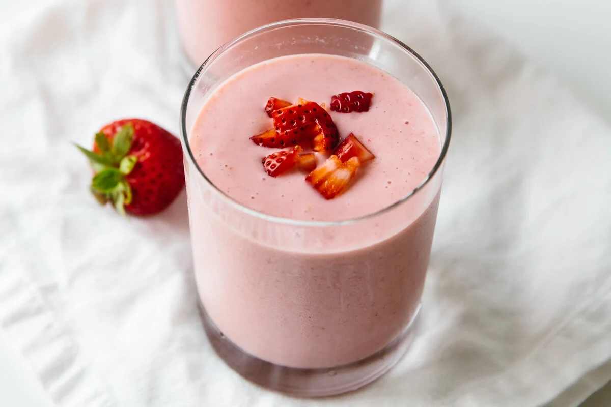 smoothie de morango