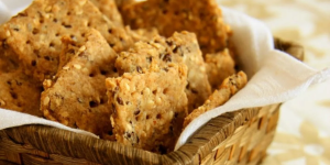 Biscoito de Gergelim Vegano