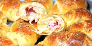 Croissant de Presunto e Queijo