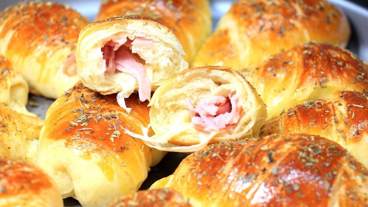 Croissant de Presunto e Queijo