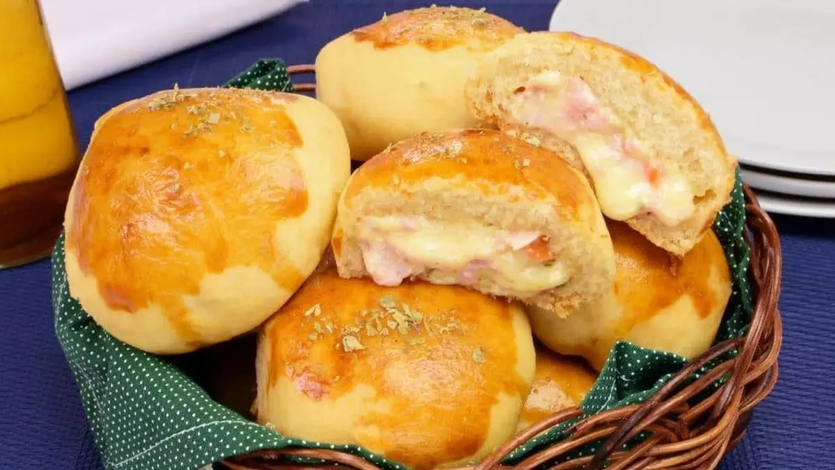 Pão de Batata de Pizza