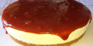 Cheesecake Romeu e Julieta