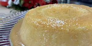 Pudim de Queijo com Doce de Leite