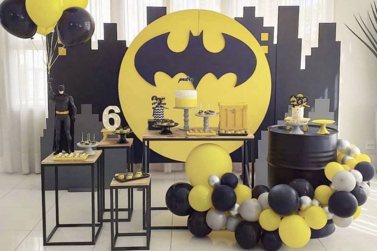 tema batman para festa infantil