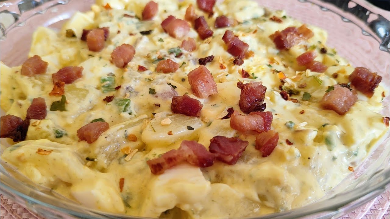 Salada de Batata e Bacon