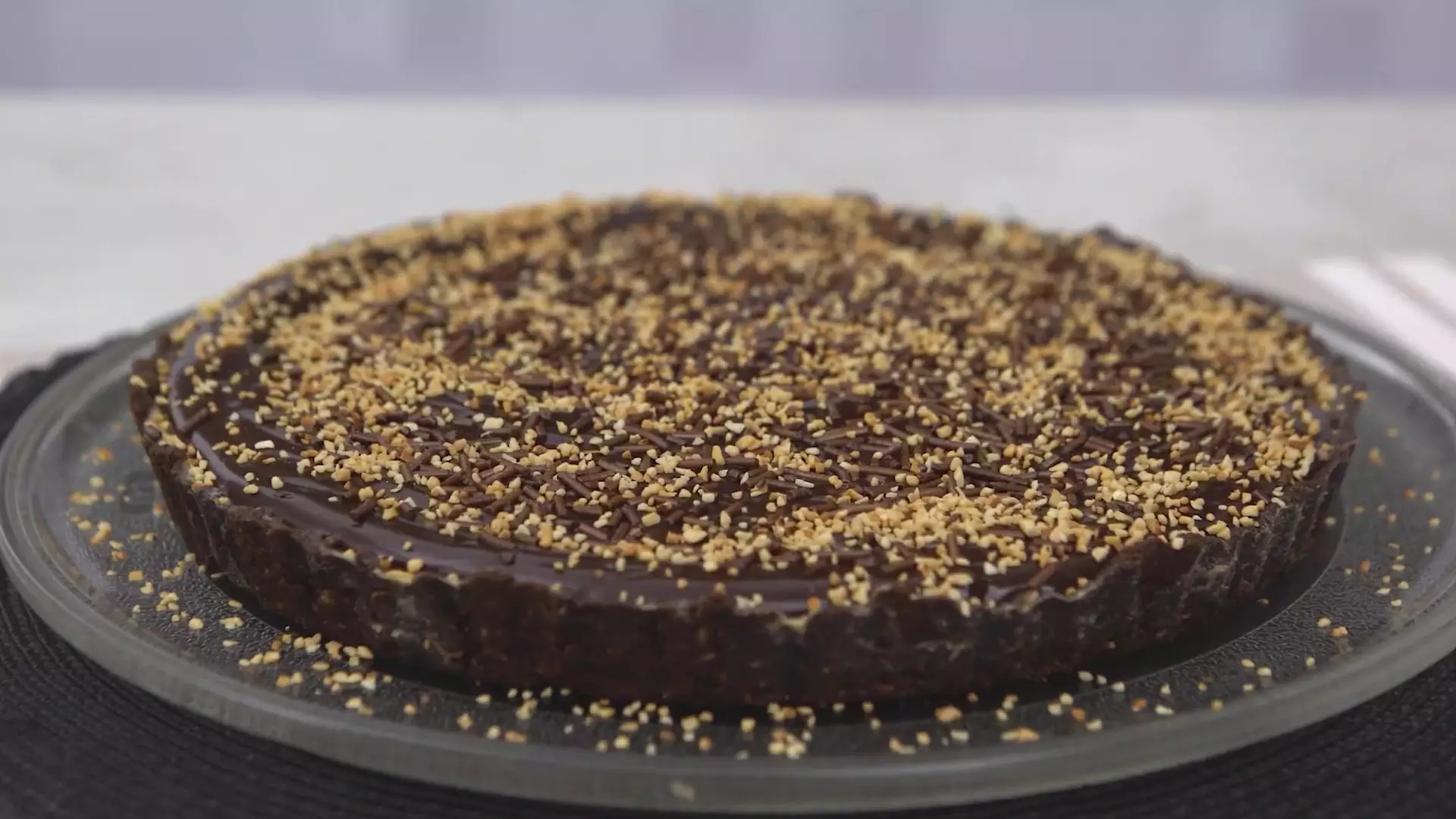 Torta de Doce de Leite, Chocolate e Licor de Cacau