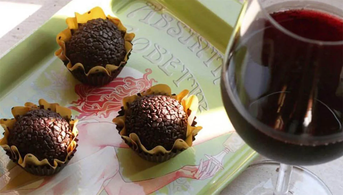 Brigadeiro ao Vinho