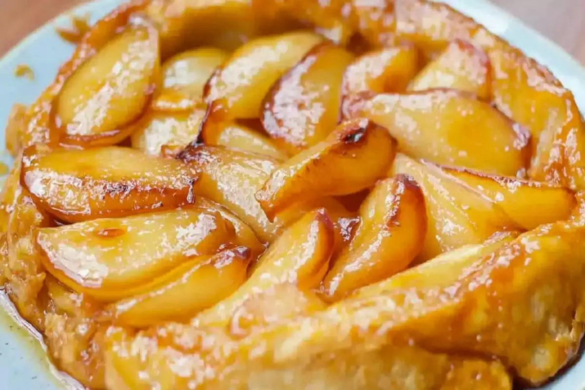 Tarte Tatin de Frigideira