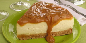 Receita de Cheesecake de Doce de Leite