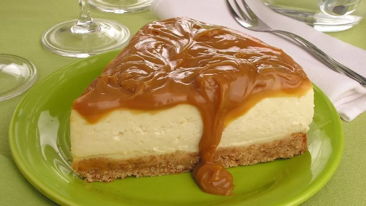 Receita de Cheesecake de Doce de Leite