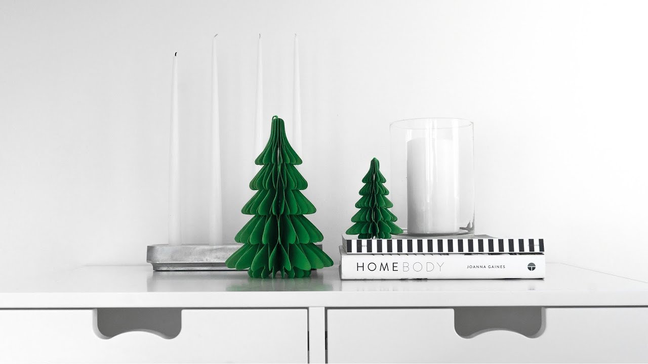 decoração de Natal minimalista