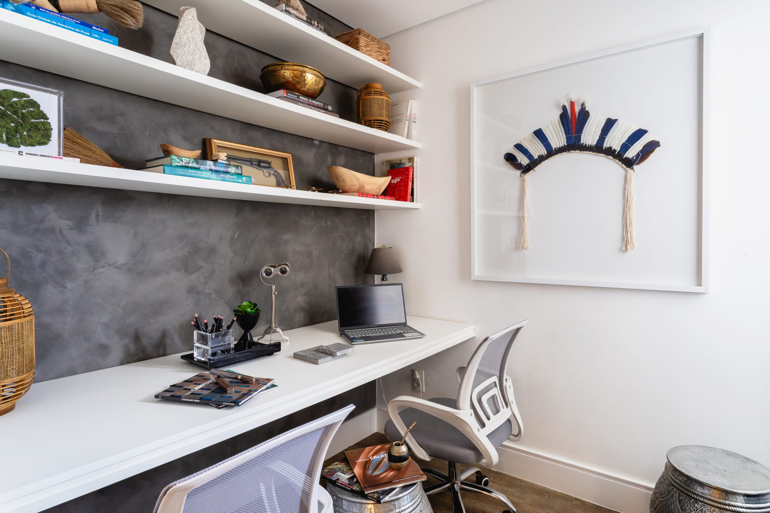 home office de apartamento