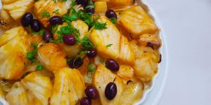 Receita de Bacalhau de Forno