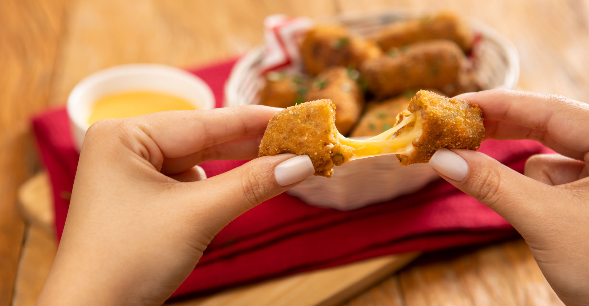 Receita de Croquete com Cheddar