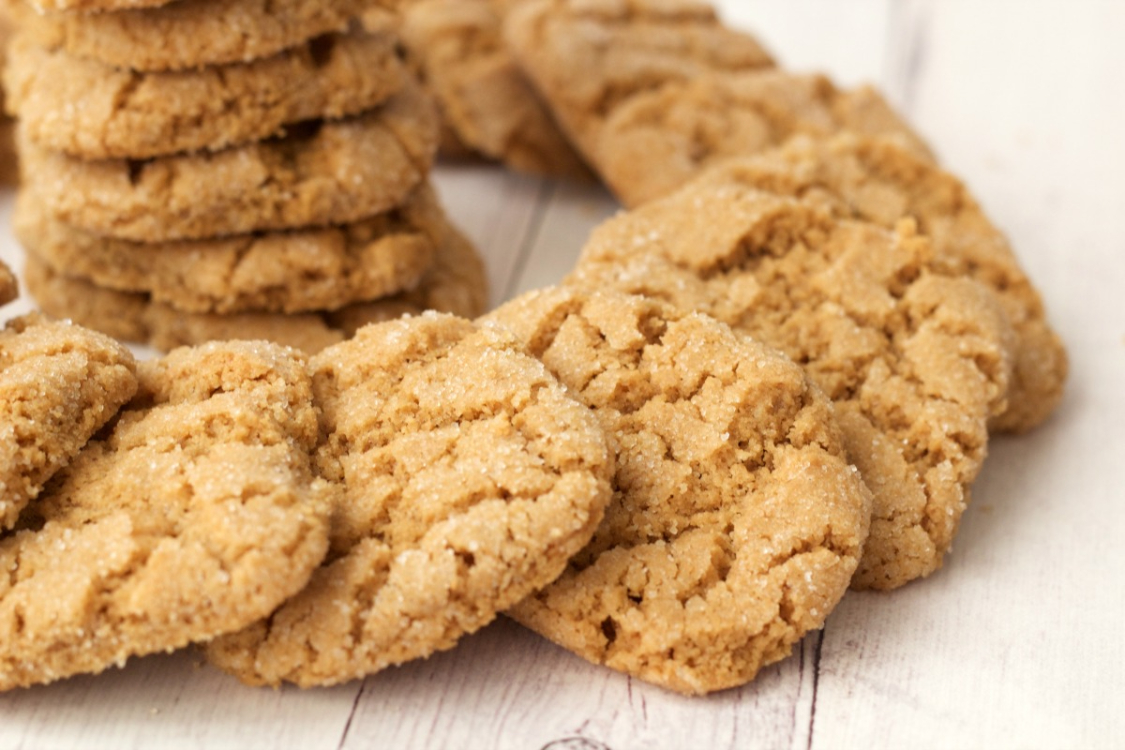 Biscoitos de Manteiga de Amendoim