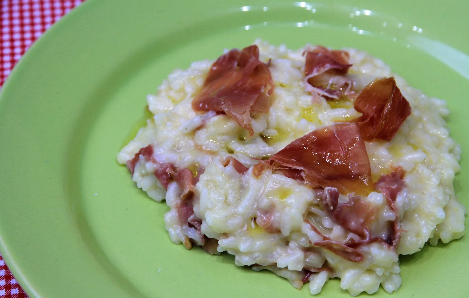 Receita de Risoto de Presunto