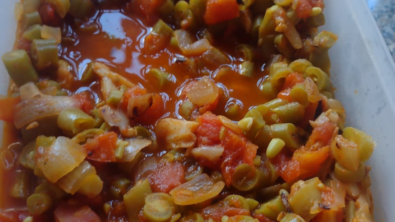 Receita de Vagem ao Molho de Tomate