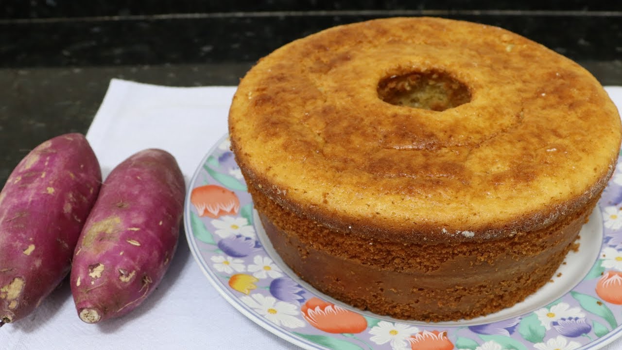 Receita de Bolo de Batata-doce