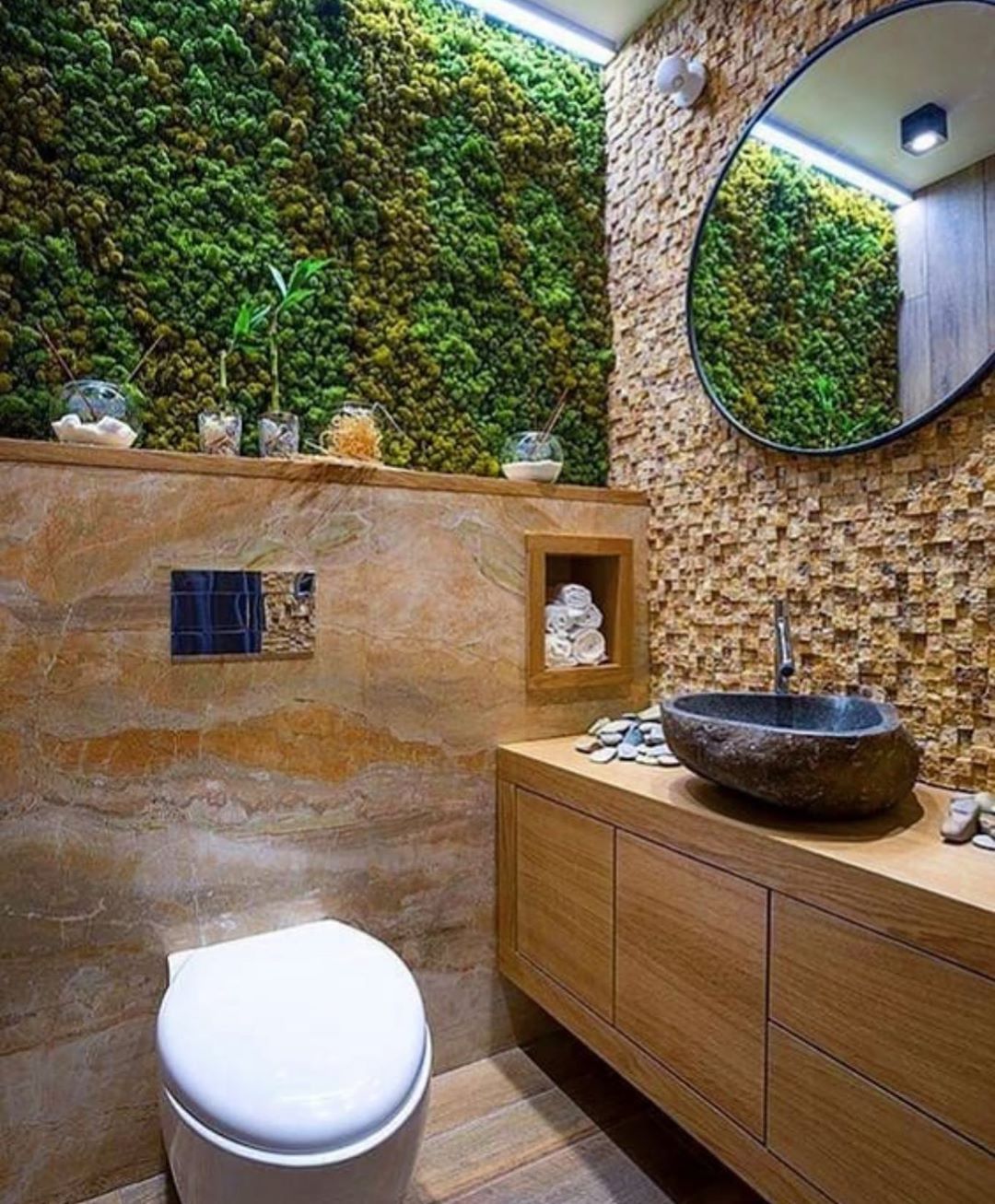 lavabo em estilo contemporâneo