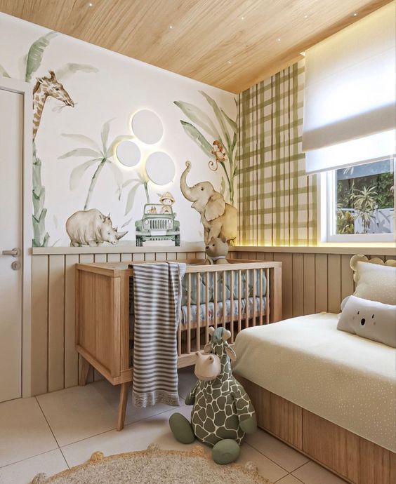 quarto infantil safari