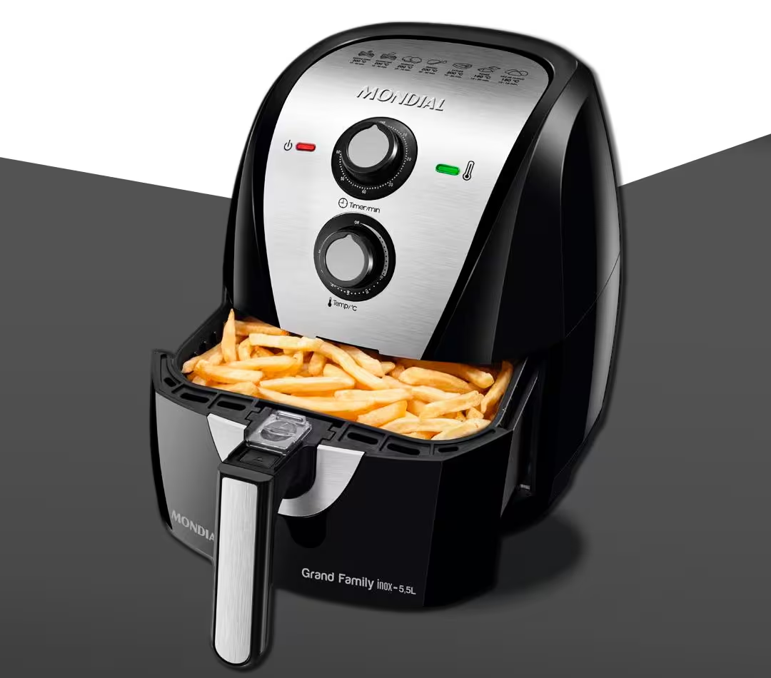 Air Fryer Grand Family Inox da Mondial 