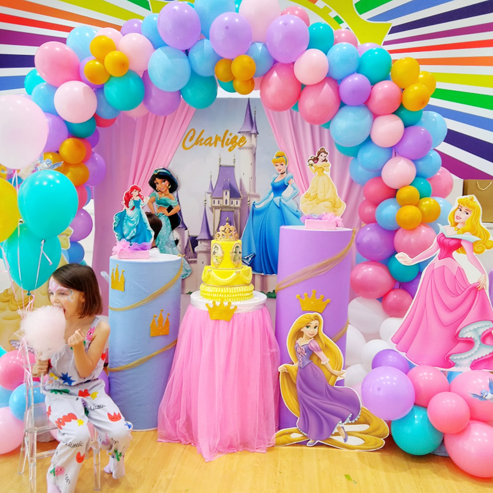 tema de princesa para festa infantil